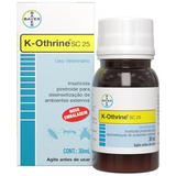 Contra Formigas Mosquitos Baratas K-othrine Sc 25 Bayer 30ml