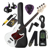 Contra-baixo Giannini Gb100 Wh/tt + Interface P/ Smartphone