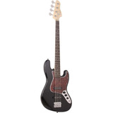 Contrabaixo Giannini Gb-100 Jazz Bass Passivo Preto/turtle