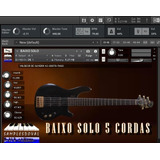 Contrabaixo Solo 5 Cordas (sampleado Para Kontakt)