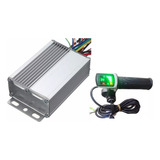 Controlador Brushless 350w 36v +acelerador Bike Elétrica
