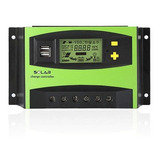 Controlador De Carga Painel Solar 40a Regulador 12v 24v Nf