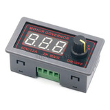 Controlador De Velocidade Digital (potenciômetro) 9-60v 12a