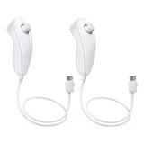 Controlador Nintendo Wii Nunchuck Recondicionado Branco [pac
