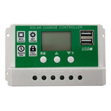 Controlador Solar De Bateria De Lítio 10a, Controlador De