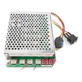 Controlador Velocidade Pwm Motor Cc 60a Chave Reversão Full