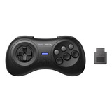 Controle 8bitdo M30 2.4g - Para Mega Drive + Adaptador C68md Cor Preto