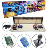 Controle Arcade Duplo Fliperama Pc,play3, Play4 E Rasp