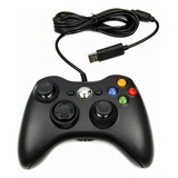 Controle Com Fio Para Pc X 360 Android Cor Preto Console