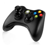 Controle Com Fio Para Xbox 360 Compatível Com Pc Apbm 360/pc Cor Preto