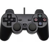 Controle Compatível Com Playstation 2 Ps2 Vibração.