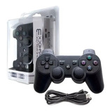 Controle Compativel Com Ps3 Dual Shock Wirelless Sem Fio