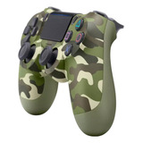 Controle Compatível Pc Raspbarry Ps4 Com Todas As Funções Cor Verde Camuflado