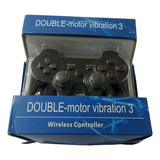 Controle Compatível Ps3 Double Motor Vibration 3 - Wireless