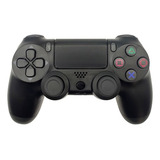 Controle Doubleshock 4 Sem Fio Compativel Com Ps4 Pc Genérica Doubleshock 4 2023 Cor Preto