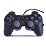 Controle Dualshock 2 Preto Original Playstation 2 Sem O Led