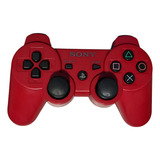 Controle Dualshock 3 Sixaxis Ps3 Vermelho Original Cechzc2u