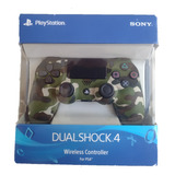 Controle Dualshock Ps4 Camuflado Verde