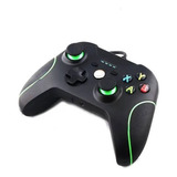 Controle Gamer Para Xbox One Pc Notebook Com Vibração Cor Preto