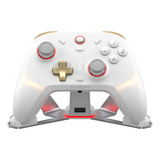 Controle Gamesir Cyclone Branco Sem Fio Base Rapido