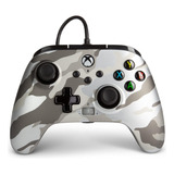 Controle Joystick Acco Brands Powera Enhanced Wired Controller For Xbox Series X|s Advantage Lumectra Metallic Arctic