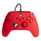 Controle Joystick Acco Brands Powera Enhanced Wired Controller Para Xbox Series X|s Advantage Lumectra Red