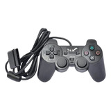 Controle Joystick Compatível Com Fio Psone Playstation 2 Ps2