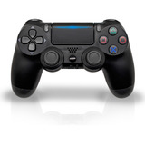 Controle Joystick Compativel Ps4 Sem Fio Doubleshock 4 Bluetooth A054 Cor Preto