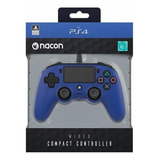 Controle Joystick Nacon Wired Compact Controller For Ps4 Pre