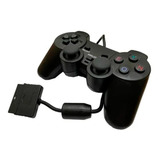 Controle Joystick Ps2 Dualshock Analógico Com Fio Ps1/ps2