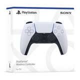 Controle Joystick Sem Fio Sony Playstation Dualsense Branco