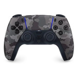 Controle Joystick Sem Fio Sony Playstation Dualsense Cfi-zct1w Camouflage Gray