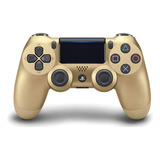 Controle Joystick Sem Fio Sony Playstation Dualshock 4 Ps4 Gold