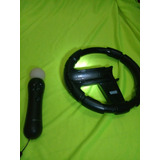 Controle Joystick Sem Fio Sony Playstation + Volante 