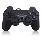 Controle Joystick Usb 2.0 Para Pc Notebook Dualshock C/ Fio Cor Preto N/a Com Nf