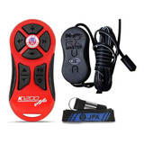 Controle Longa Distancia Jfa K1200 Cor Vermelho Completo Top