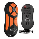 Controle Longa Distancia Jfa K1200 Preto Com Laranja 