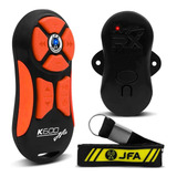 Controle Longa Distância Jfa K600 + Central Preto E Laranja