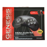 Controle Mega Drive Genesis Retrobit Sem Fio 2,4ghz, Novo