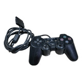 Controle Original Do Playstation 2 Detalhe No Cabo. H1