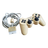 Controle Original Playstation 2 Branco Tudo 100%. M7