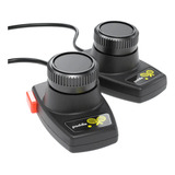 Controle Paddle Cx30+ Para Atari 2600 E 2600+ Com Extensão