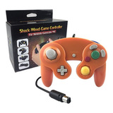 Controle Para Game Cube Nintendo Wii/u Switch Pc Laranja