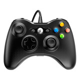 Controle Para Xbox Slim Pc Notebook Controle C/ Fio Joystick Cor Preto