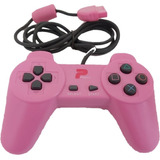 Controle Playstation 1 Ps One Novo Players Rosa