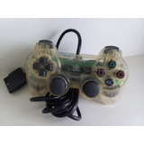 Controle Ps2 Transparente Original Sony 100% Série A