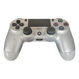 Controle Ps4 Joystick Sony Dualshock 4 Prata Original