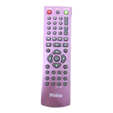 Controle Remoto Dvd Karaokê Philco Rosa Novo Original !!!