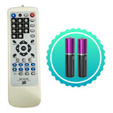 Controle Remoto Dvd Modelo Universal Mc 0230e + Pilhas