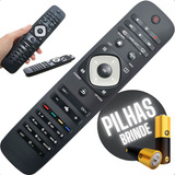 Controle Remoto Para Tv Philips Smart Lcd Led 3d Universal
